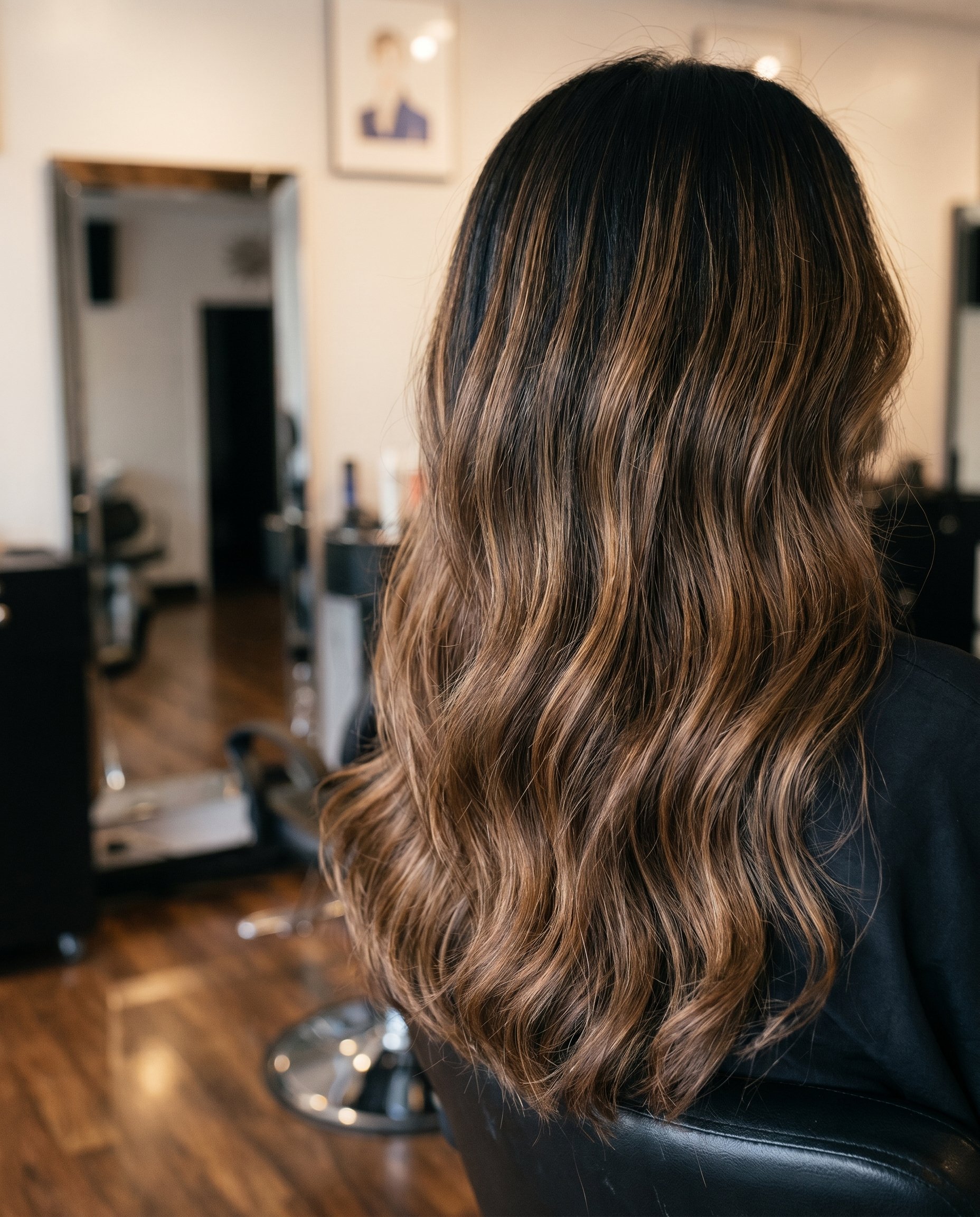 Balayage caramelo